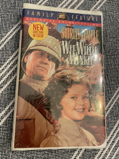 Wee Willie Winkie (VHS, 1994) Clam Shell Shirley Temple Brand New Sealed