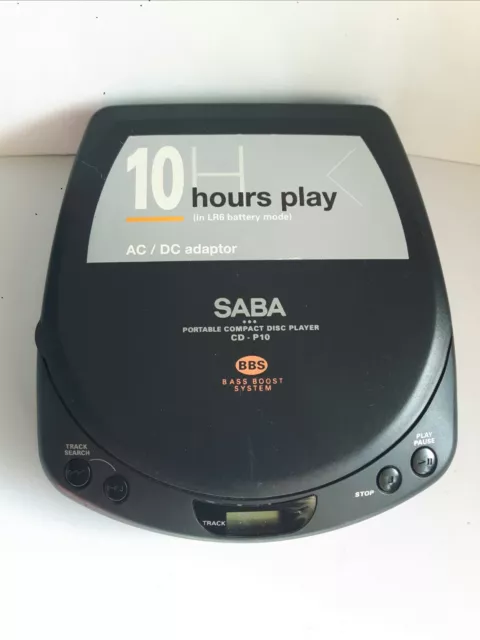 Compact Disc Player SABA P10 Discman - Ersatzteil, defekt
