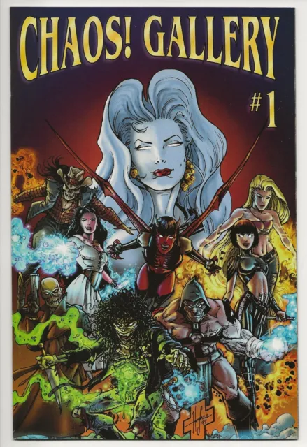Chaos Gallery #1 NM/NM+ (CHAOS! 1997) Lady Death Chastity Purgatory Evil Ernie