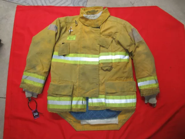 MORNING PRIDE DRD 40 x 29/35  Firefighter Turnout Bunker Gear COAT JACKET