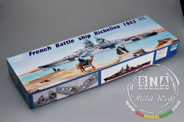 Trumpeter Model kit 1/350 French Battleship Richelieu