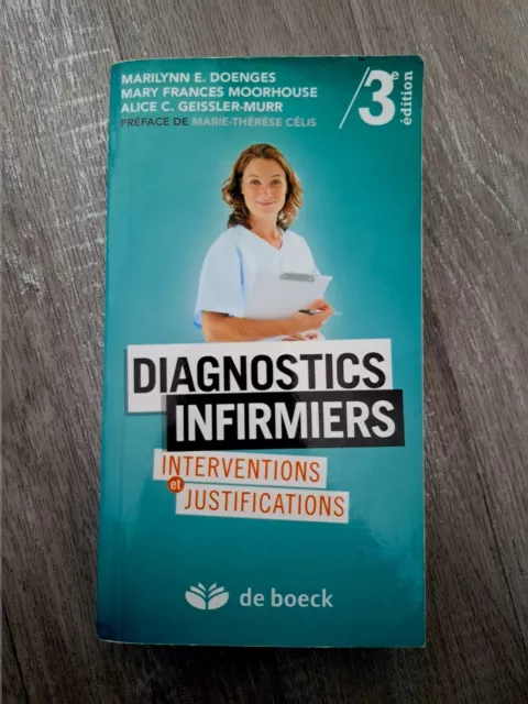  Diagnostics infirmiers - - interventions et justifications -  Doenges/murr - paramédical - Livres pas cher - Neuf et Occasion