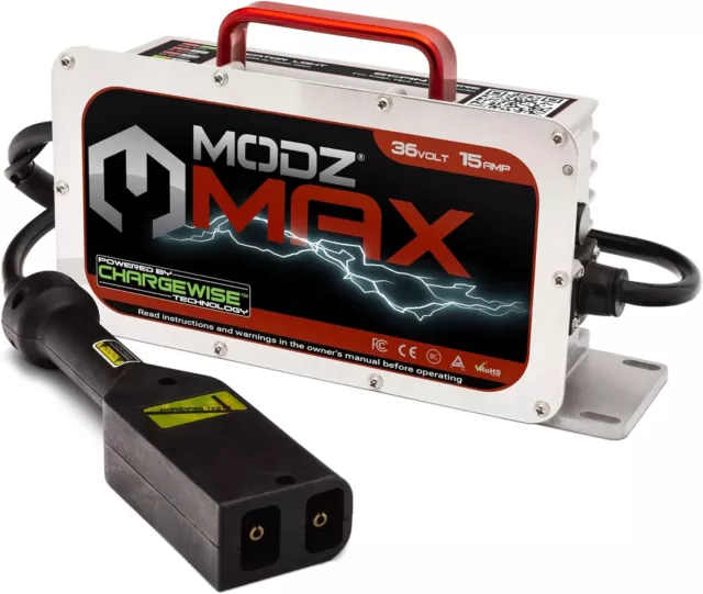 MODZ Max 36 15AMP Charger for 36 Volt Golf Carts
