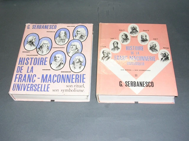 Livre Histoire De La Franc-Maçonnerie Universelle Tome 2 - Édition Originale 1964 Dédicacée