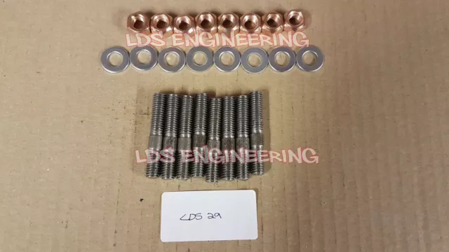 Ford Escort mk5 mk6 RS2000 2.0 16v DOHC Exhaust stud + Nut kit / set