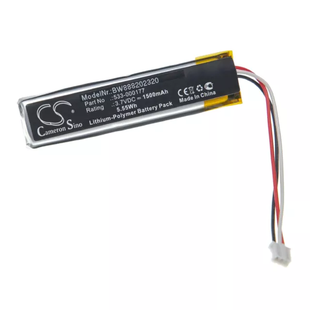 Batteria per Logitech K800, MX KEYS, YR0073 1500mAh 3,7V Li-Poly