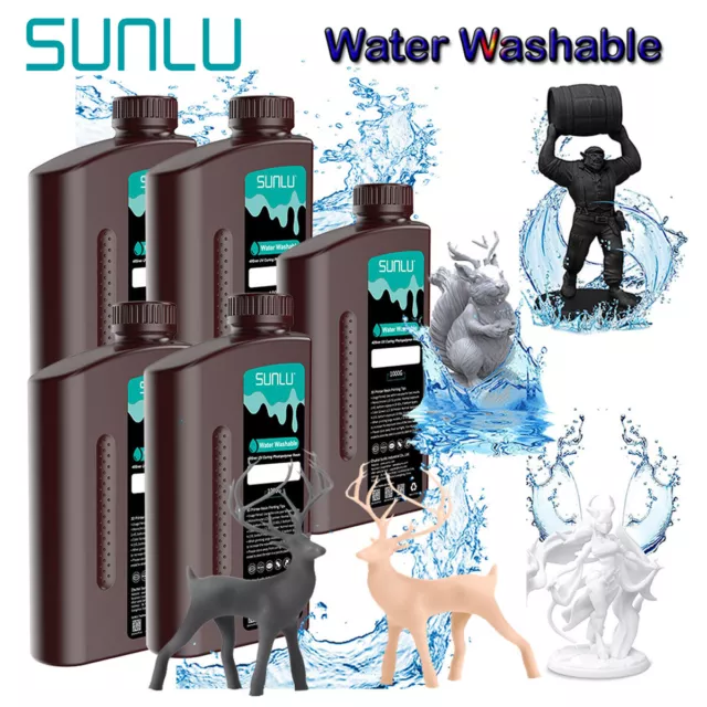 SUNLU Water Washable Resin - 1KG - SUNLU Official Online Store