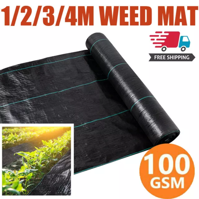 Heavy Duty Membrane Garden Landscape Weed Control Fabric Anti Weed Ground Cover