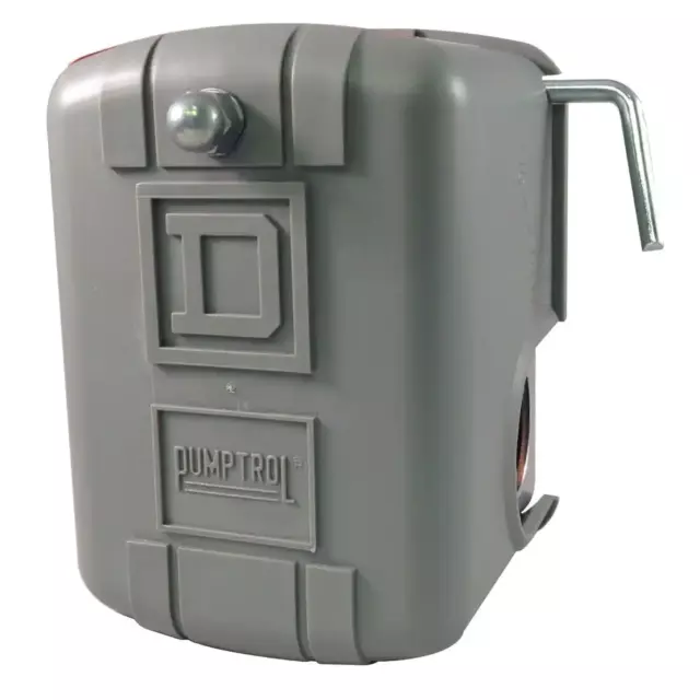 40-60 PSI Well Pump Water Pressure Switch with Low Pressure Cut-Off Box Package