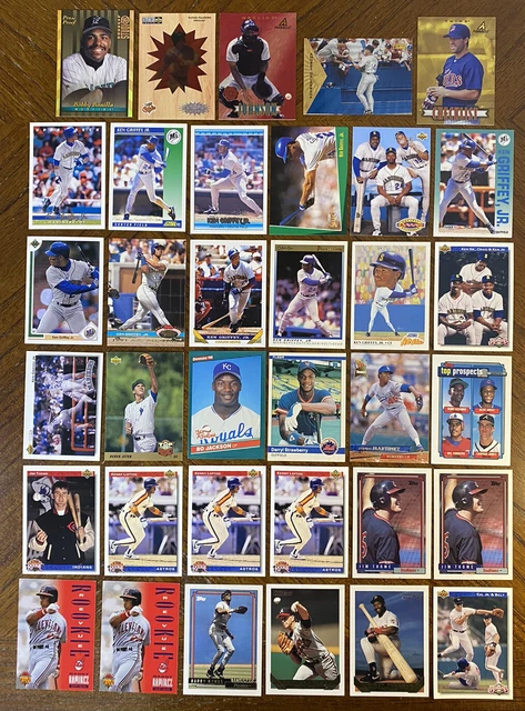 1980s &1990s BASEBALL HOF/STAR RC INSERT CARDS GRIFFEY JR,BO JACKSON EXNMMT*YCC* 1980s &1990s BASEBALL HOF/STAR RC INSERT CARDS GRIFFEY JR,BO JACKSON EXNMMT*YCC*