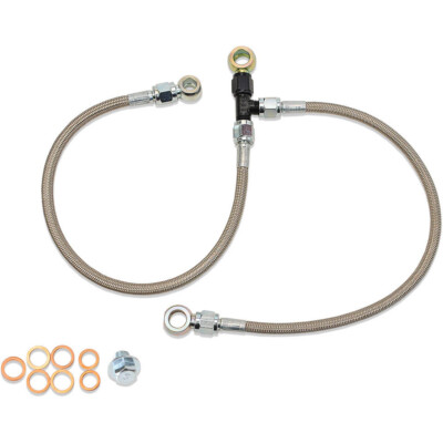 IAG AVCS & Turbo Oil Feed Line (For Turbos w/ 10mm Banjo Bolt) for STi & WRX
