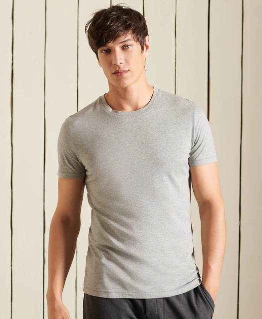 Superdry Uomo T-Shirt Classiche In Cotone Biologico In Confezione Da Due Taglia