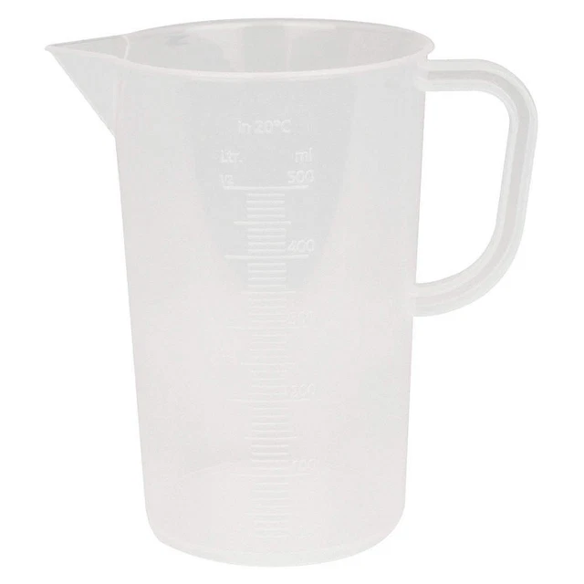 DYNALON 326485-0500 Graduated Beaker with Handle,500mL,PP
