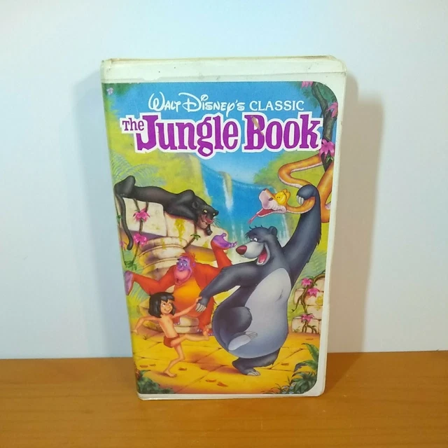 WALT DISNEY CLASSIC The Jungle Book (VHS Tape, 1991) Black Diamond