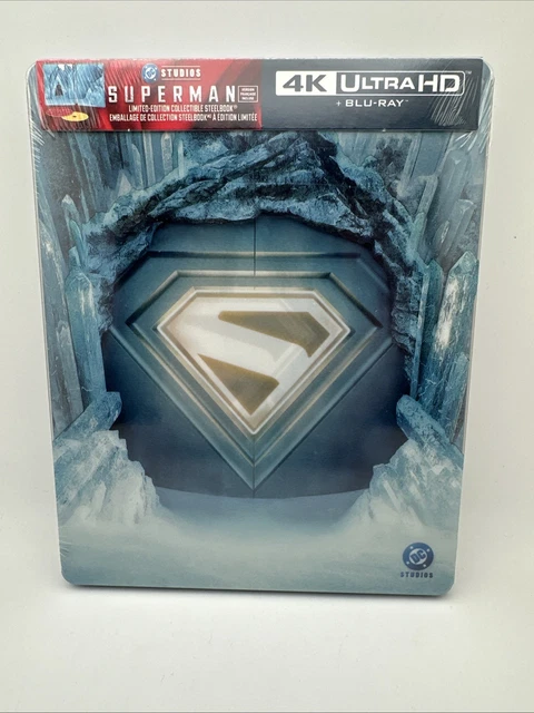 SUPERMAN (2025) STEELBOOK: 4K + Blu Ray New Mint IN-HAND Fast Shipping ...