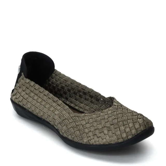 Women's Bernie Mev, Catwalk Slip-On CATWALK BRONZE Bronze Fabric