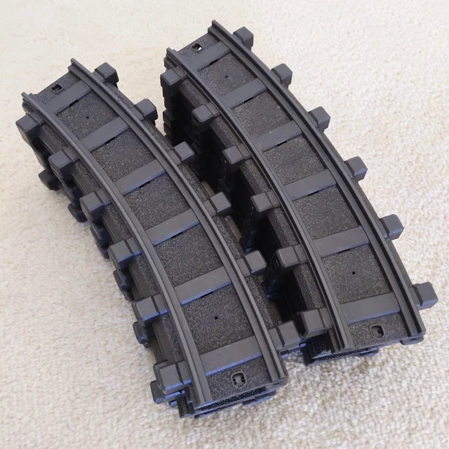 PLAYMOBIL RC TRAIN Set 4385 G SCALE 12 Curved Track Pieces NO BOX