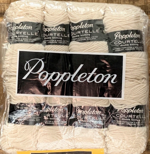 Hilo de punto doble Poppleton Courtelle 16 piezas color bronceado