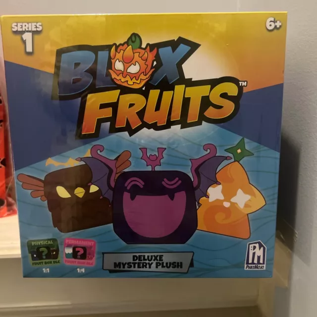 3x ROBLOX BLOX FRUITS MYSTERY PLUSH INCLUDES PHYSICAL OR PERMANENT