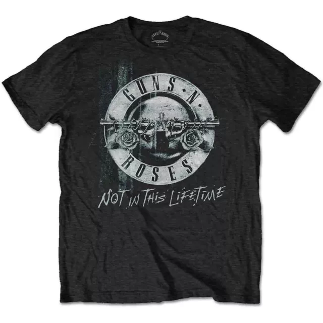 Guns N' Roses 'Not In This Lifetime Tour - Xerox' Black T shirt - NEW 2