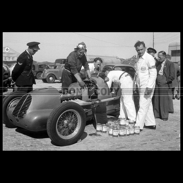 Photo F1 Historique : Talbot Lago T26C, Louis Rosier, Zandvoort 1950