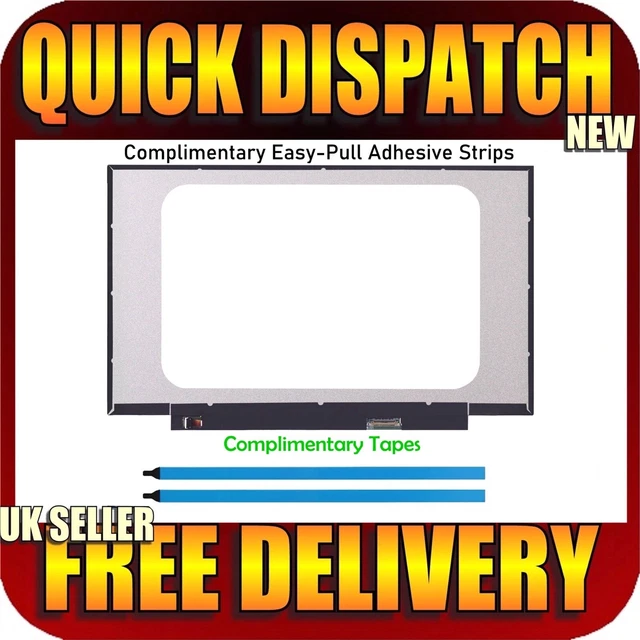 Kompatibel Für Boe Nv140Fhm-N4V 14,0" Ips Led Fhd Bildschirm + Klebestreifen