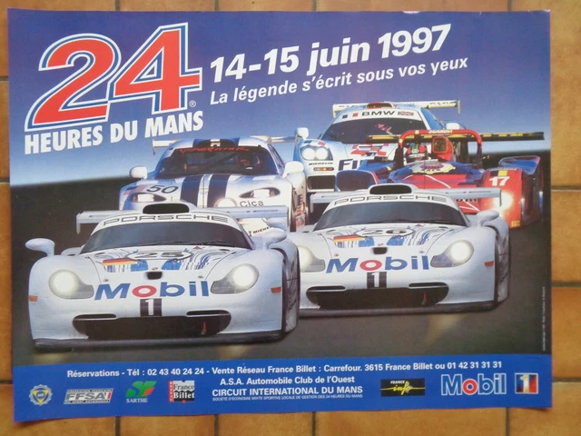 Hypercars dominate the official poster for the 89th 24 Hours of Le Mans
