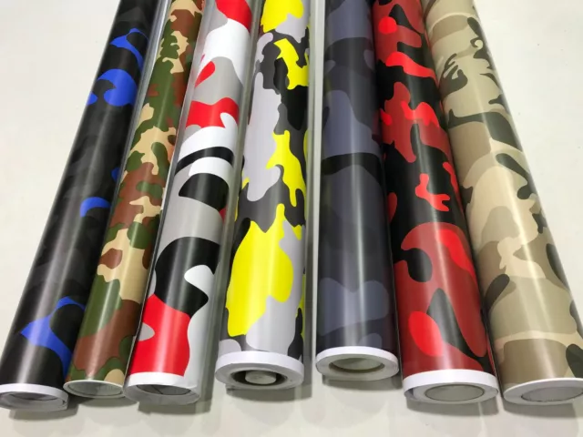 Urban Camouflage Car Camo Vinyl Wrap Sticker Film Decal Air Free wrapping UK
