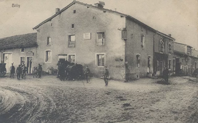 55 - German CPA / Billy-sous-les-Côtes (Meuse) German occupation / superb