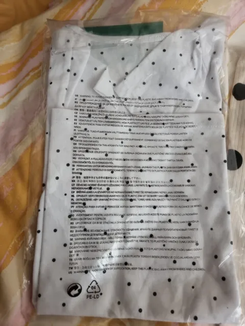 T-shirt a maniche corte ragazza H&M pacchetto X 3 - età 6-8 anni, nuova con etichette 4