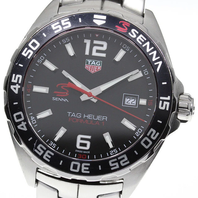 With Box TAG HEUER TAG Heuer Formula 1 Ayrton Senna Edition WAZ1012 Quartz