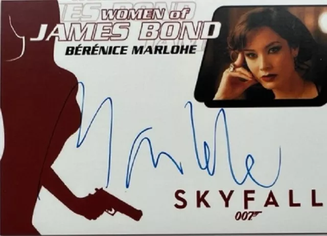 Berenice Marlohe Autograph WA53 James Bond Archives 2014 Edition, Women of Bond