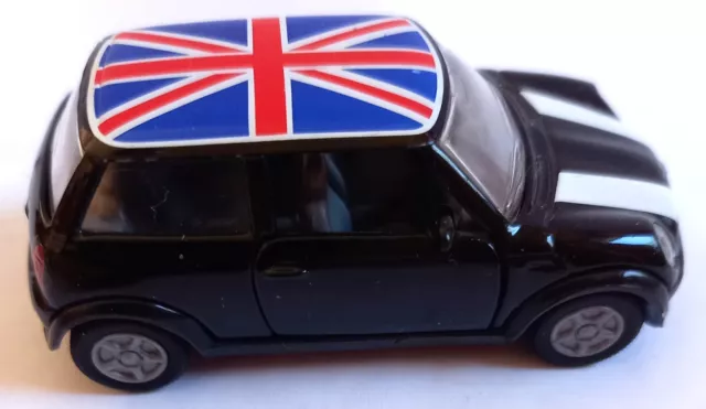 Siku 1329 Länder Mini schwarz Union Jack Mini Cooper GB Großbritannien sehr gut