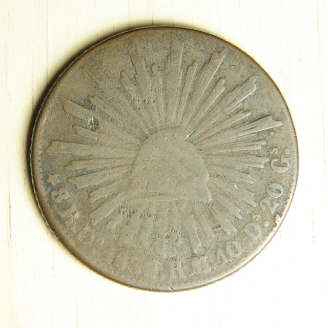 1832 Mexico 8 Reales Contemporary Handmade Restrike --  No Reserve