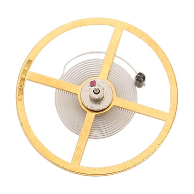 8205 Watch Movement Balance Wheel Alloy Full Swing Hairspring Watch Repair BSU