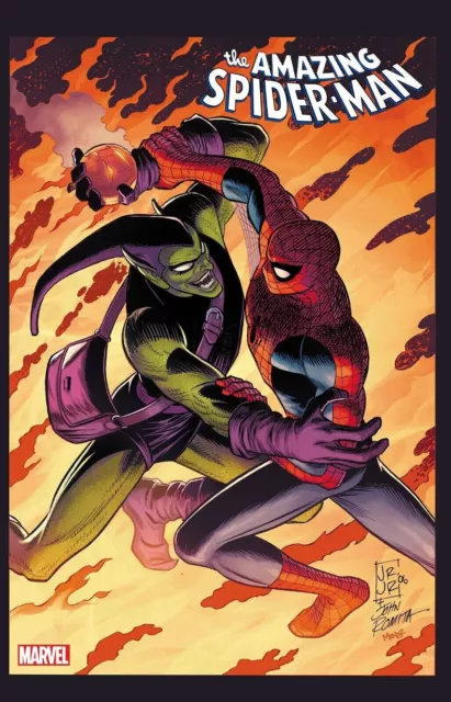 Amazing Spiderman #36 John Romita Jr & Sr Variant Marvel Comic 1st Print 2023 NM