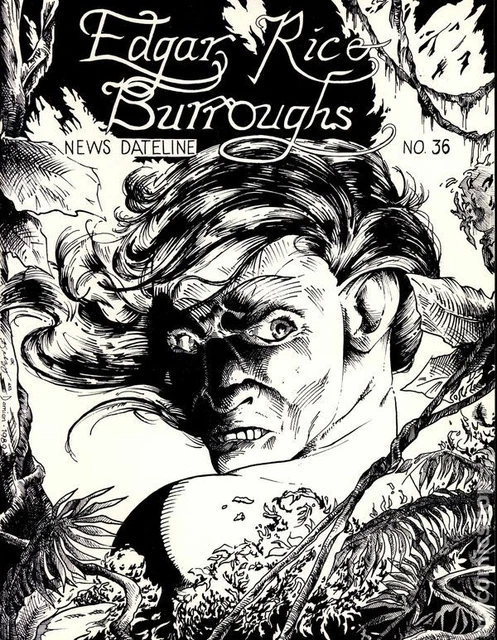 Edgar Rice Burroughs News Dateline Fanzine #36 FN 1989 Stock Image