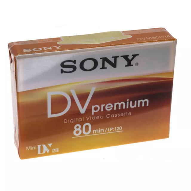 1 Cassettes Video Mini-Dv Sony Premium Dv 80 Min Sp/120 M.LP Dvc Mini Dv Minidv