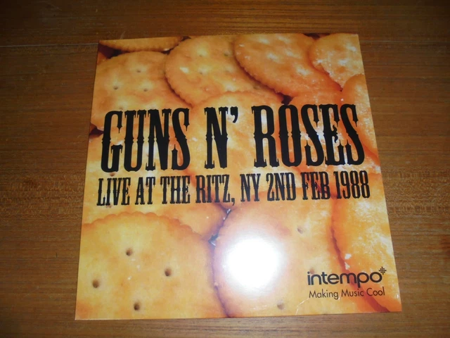 GUNS N' ROSES Live at the Ritz NY 2. Februar 1988 Vinyl LP Schallplatte