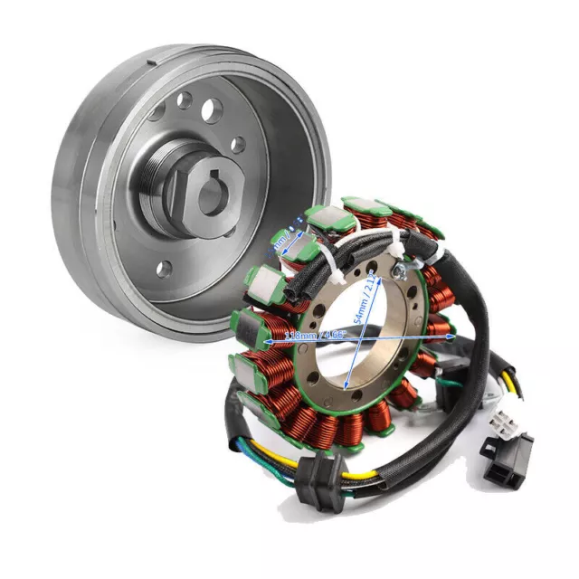 NEU Rotor Schwungrad Lichtmaschine Kit für Suzuki LTA LTF 400 Eiger 2002-2007