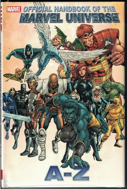 OFFICIAL HANDBOOK OF THE MARVEL UNIVERSE Vol 1 HC Hardcover $24.99srp NEW NM