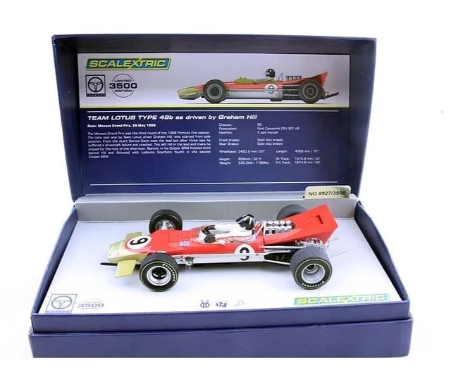 SCALEXTRIC 1/32 SLOT - COFFRET - GRAND PRIX - LOTUS F1 - COMPLET - 1ere VERSION