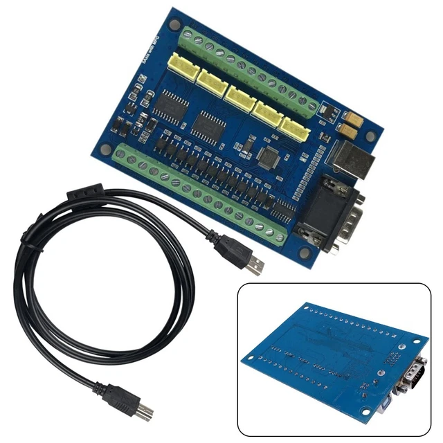 Durable Controller Card Board 5 Axis 500mA Accessories CNC Control Fittings