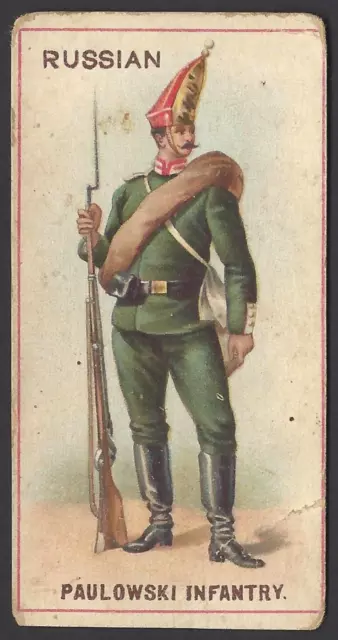 Cope - Uniforms (Circular) - Russian, Paulowski Infantry