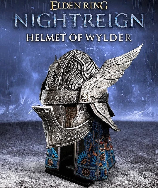 ELDEN RING NIGHTREIGN Helmet of Wylder Official Replica 1:1