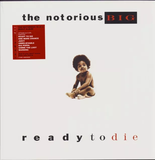 The Notorious BIG - Ready To Die (Black Vinyl 2LP - EU 2021) NEW - OVP - SEALED