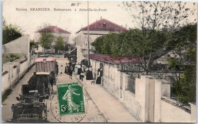 94 JOINVILLE LE PONT - la maison BRANCIER, restaurant