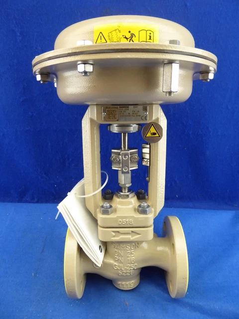 " Nuovo " Samson 3241 3271 Pneum. Gas Valvola Controllo di Chiusura Rapida