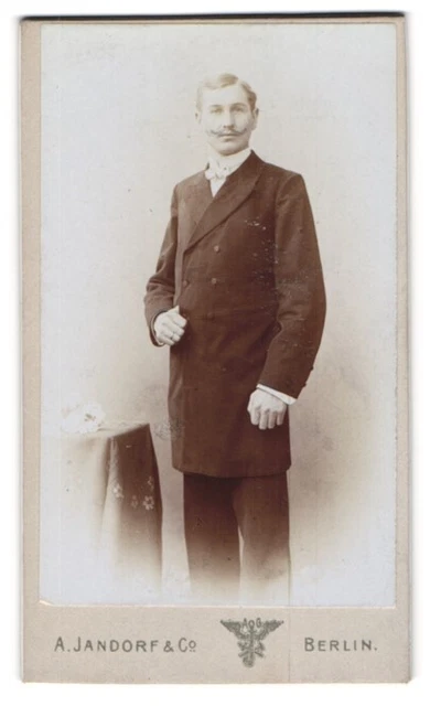 Fotografie A. Jandorf & Co., Berlin, Spittelmarkt 16-17, Leipzigerstrasse 64, E