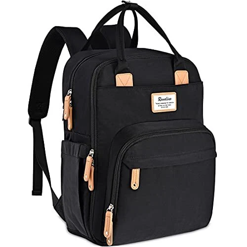 RUVALINO Diaper Bag Backpack Multifunction Travel Back Pack Maternity Baby Ch...